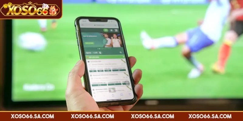 Cá độ bóng đá XOSO66 thiết kế trực quan, dễ thao tác